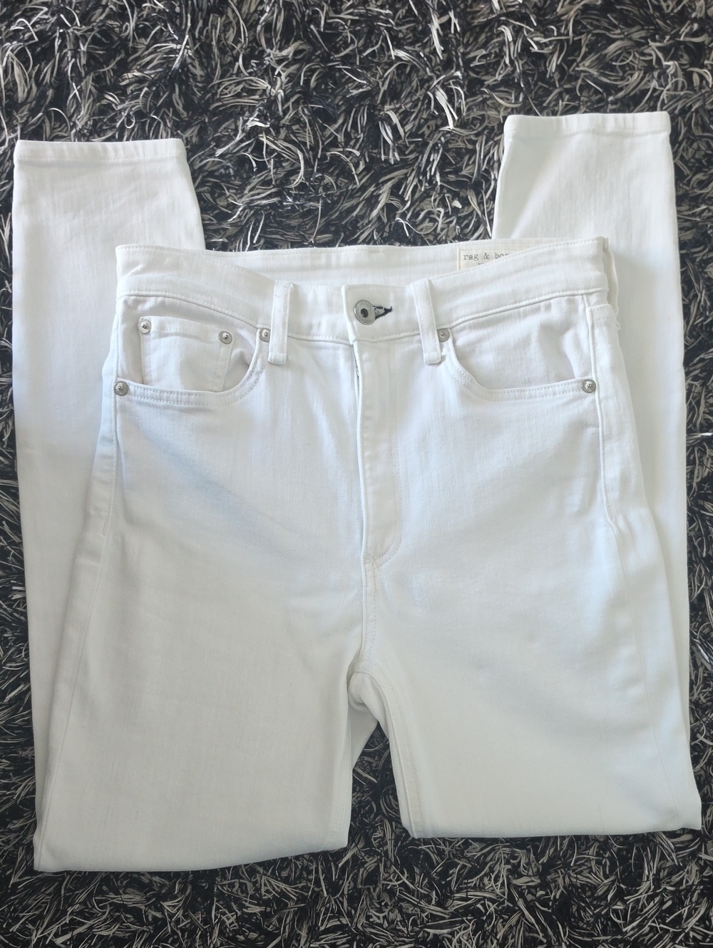 rag & bone Women’s White Skinny Jeans
